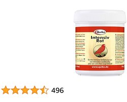 Quiko intensief rood - Quiko intensief rood 50 gram - Vogelvoer - Supplementen - Kleurbevordering