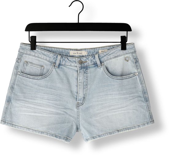 VERO MODA - VMTESS MR SHORT DNM DAISY SHORTS - 10332321 - Light Blue Denim