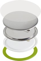 DBREAKS 100 ronde button, 58 mm speld kit, pin mapping kit voor buttonmaker machine, zelfgemaakte pinnen en badge buttons