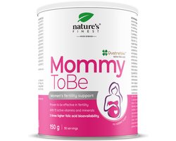 Nature's Finest MommyToBe – Zwangerschapscomplex voor vrouwen – Foliumzuur – IJzer – Vitamine D3 – B-complex – Zink – Vruchtbaarheid – Ondersteuning tijdens zwangerschap – Natuurlijk – Zonder toegevoegde suikers – Vegan