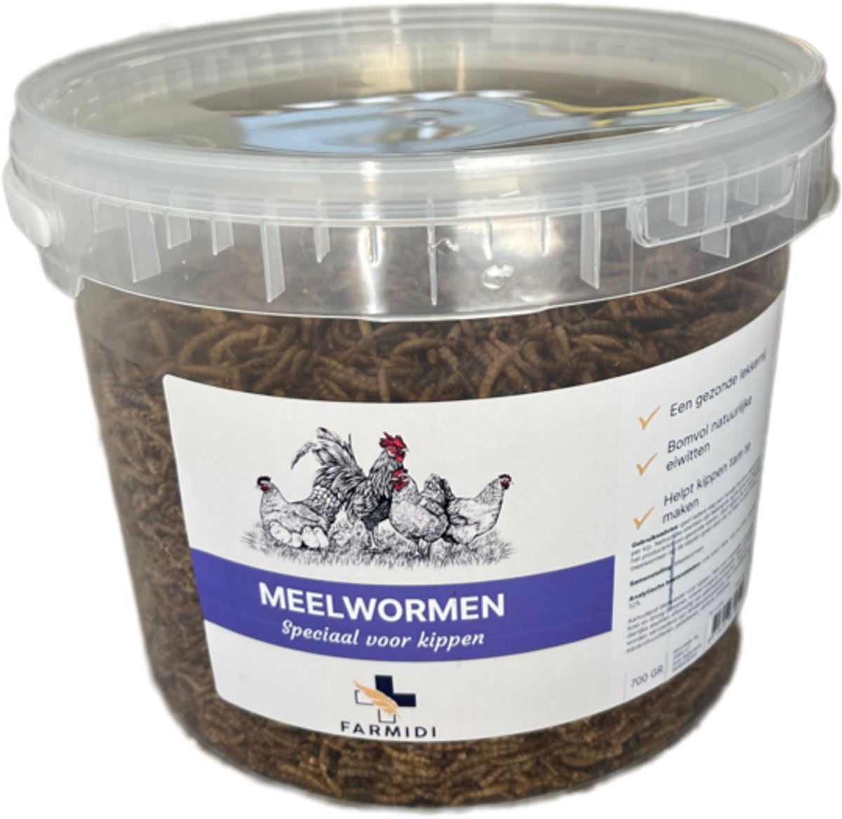 Farmidi Meelwormen 5 liter