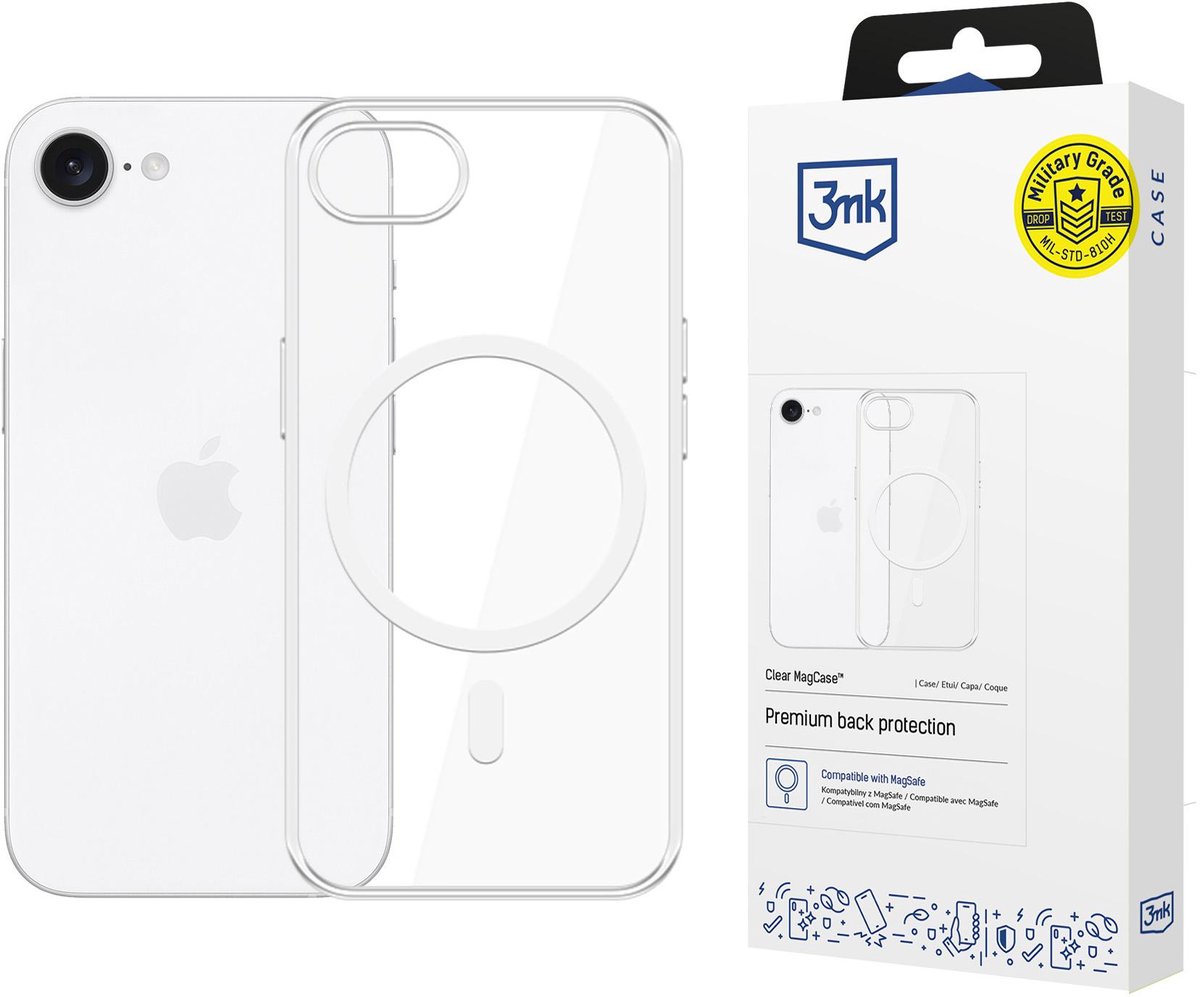 3Mk Bescherming Tpu Hoesje Voor Apple Iphone 16E Transparante Bescherming