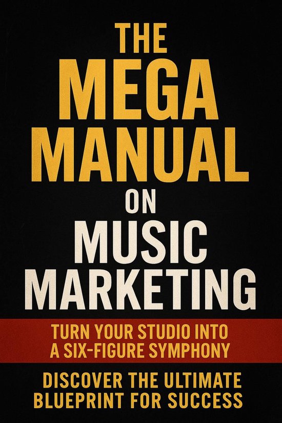 The Musicians Playbook - The Mega Manual On Music Marketing - cover