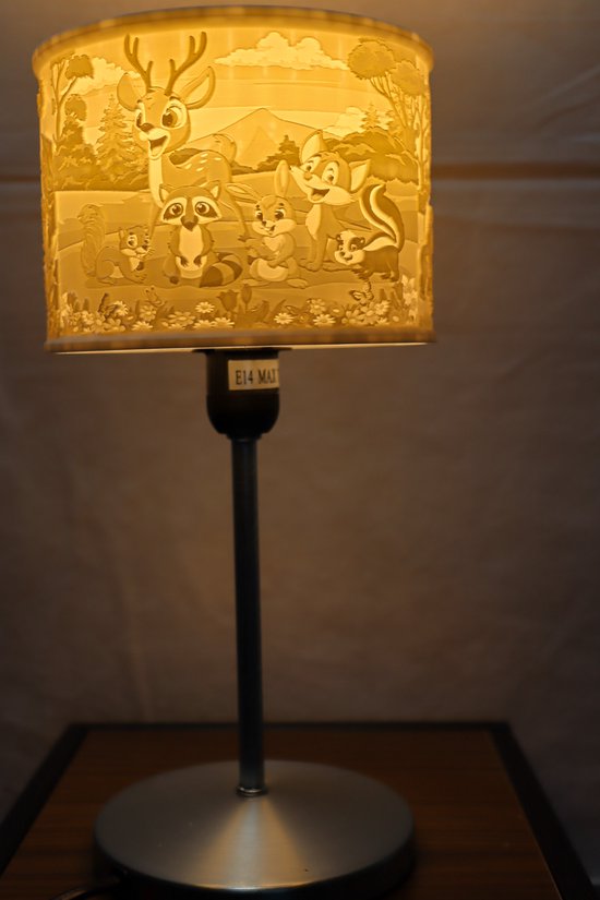 Schemerlamp kinderkamer jungle dieren thema — afbeelding 5