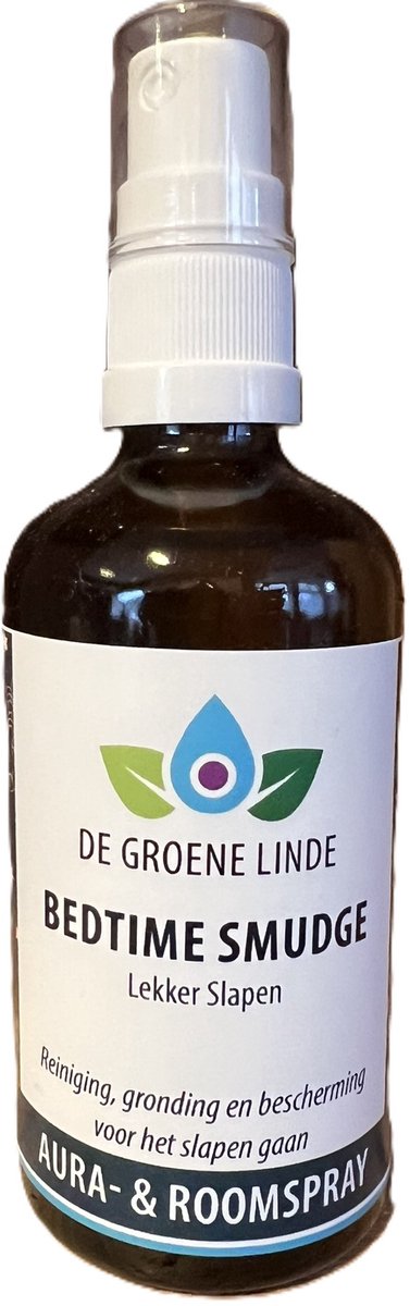 De groene linde - bedtime smudge - lekker slapen - roomspray - 100 ml