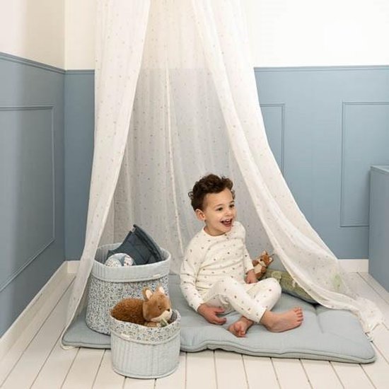 Little Dutch Klamboe - Maat - Klamboe kinderkamer Jongens & Meisjes - Wit - Forest Friends — afbeelding 3
