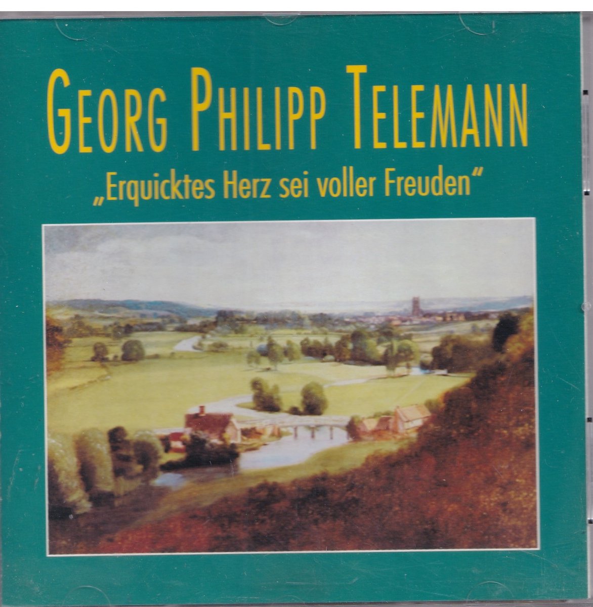 Erquicktes Herz sei voller Freuden - Georg Philipp Telemann, Dietrich Buxtehude, Johann Pachelbel - Camerata Romana o.l.v. Eugen Duvier, Ensemble Fraal, Capella Istropolitana o.l.v. Paul Kanstschieder, Eberhard Kraus (orgel)