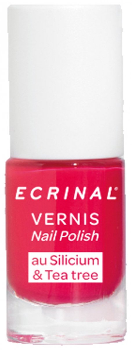 Ecrinal Silicium + Tea Tree Polish 5 ml (Kleur : Fuschia)
