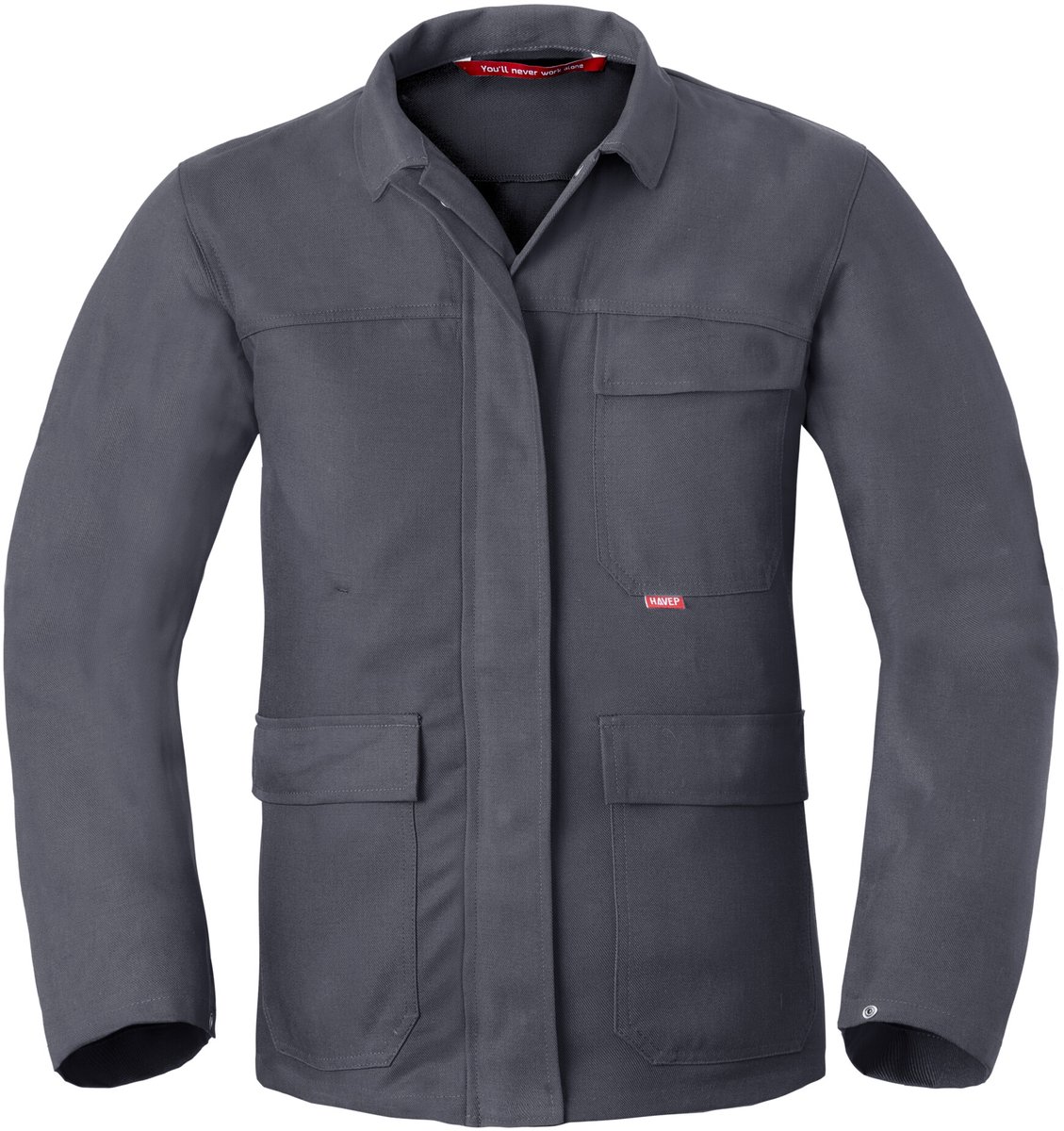 HAVEP Korte jas Force Proban 3153 Charcoal 53 Zwart