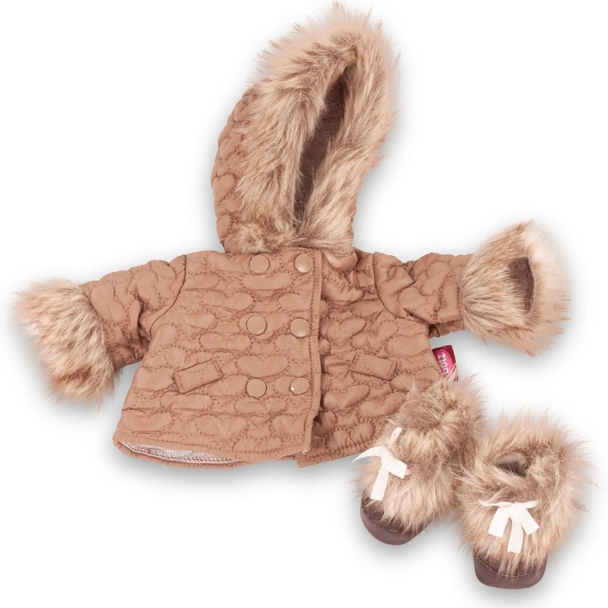 Götz Poppenkleding Winterjas 36 cm