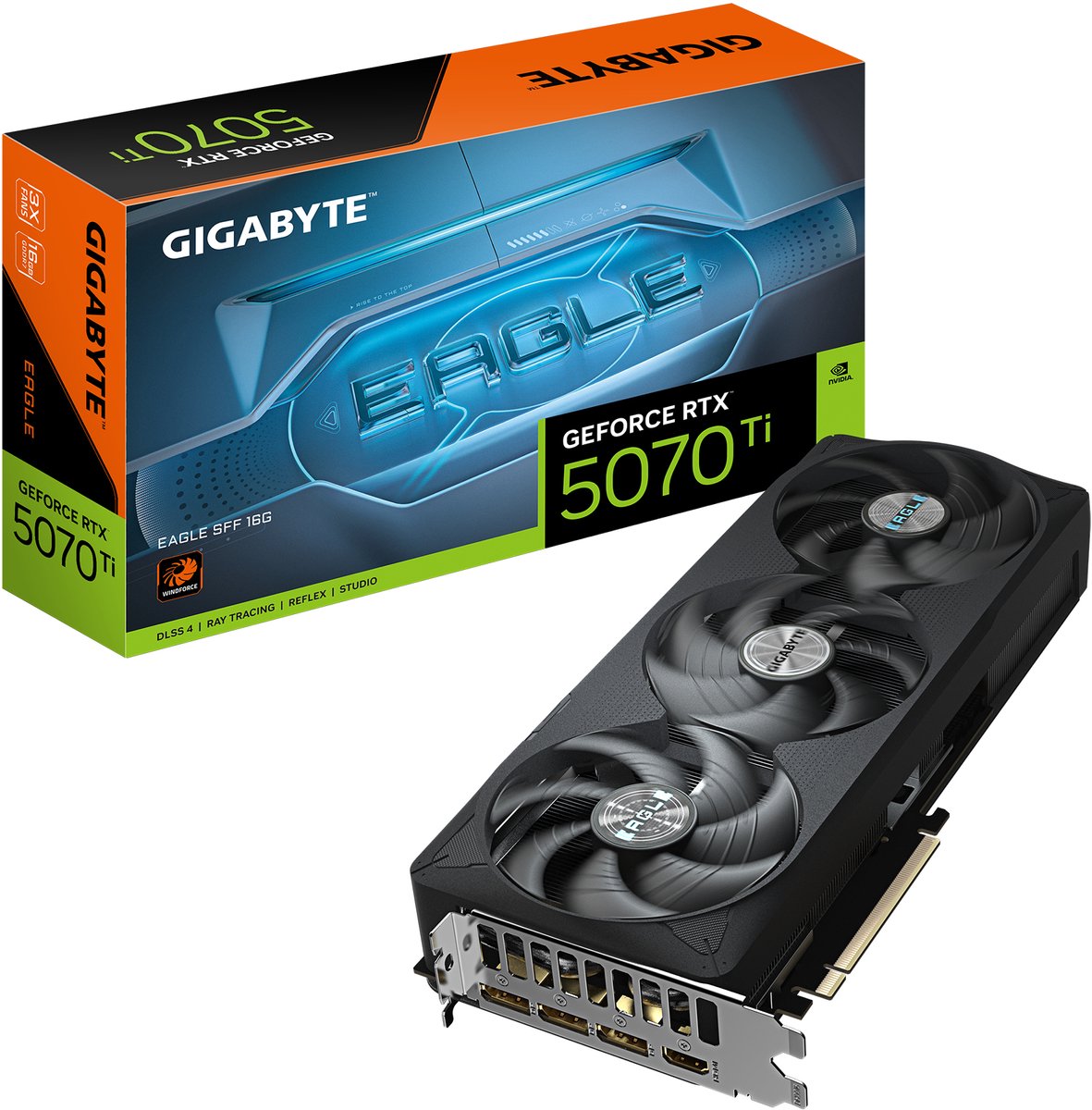 GIGABYTE GeForce RTX 5070 Ti EAGLE SFF 16G NVIDIA 16 GB GDDR7