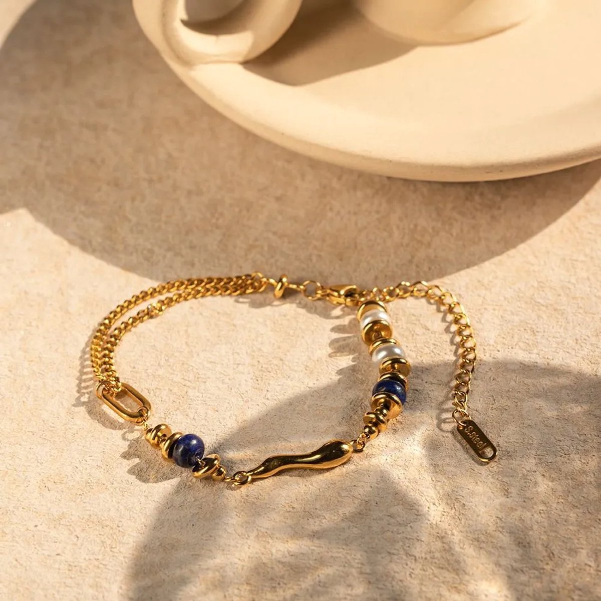 Armband Si Amor Sieraden BW5550-G Roestvrij Staal Kleur Goud