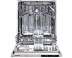 Heinner HHDW-BI6613AID+++ Inbouwvaatwasser – 13 Couverts – 6 Programma’s – LED Display – Automatische Deuropening – Aquastop – Wit – 5 Jaar Garantie