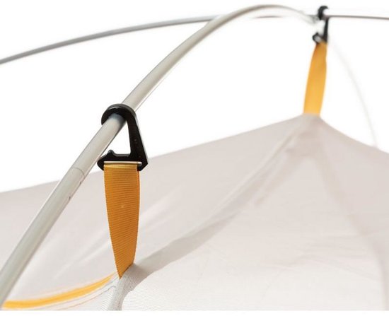 Turbat Borzhava 3 Alu - lichtgewicht tent - 3 persoons - Geel — afbeelding 5