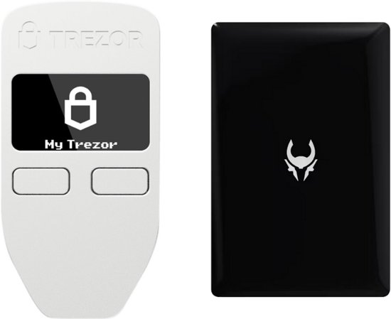 Trezor One - Wit + Cryptotag Loki Bundel