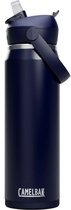Bol.com CamelBak Thrive Flip Straw - Vacuum Insulated - Isolatie drinkfles - 750 ml - Blauw (Navy) aanbieding