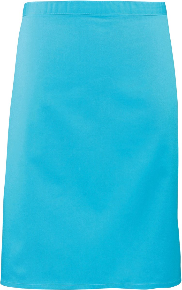 Schort/Tuniek/Werkblouse Unisex One Size Premier Turquoise 65% Polyester, 35% Katoen