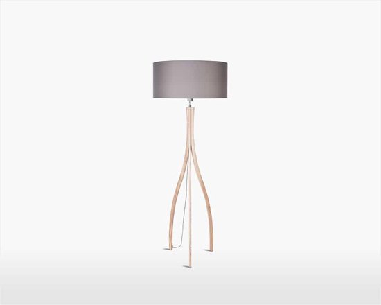 It's About Romi Vloerlamp – MONTREAL – Essenhout – 135cm - Product Kleur:  Hip paars | bol.com