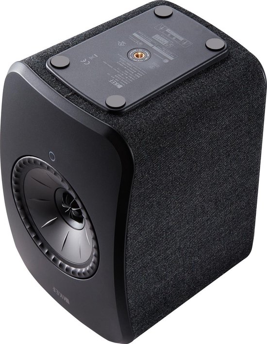KEF LSX Wireless Stereo Speakers - Zwart ( prijs per set ) - KEF