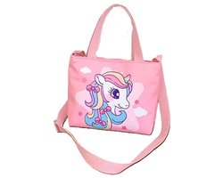 foto van Eenhoorn tas - unicorn - handtas - schoudertas - 19 x 6 x 14 cm