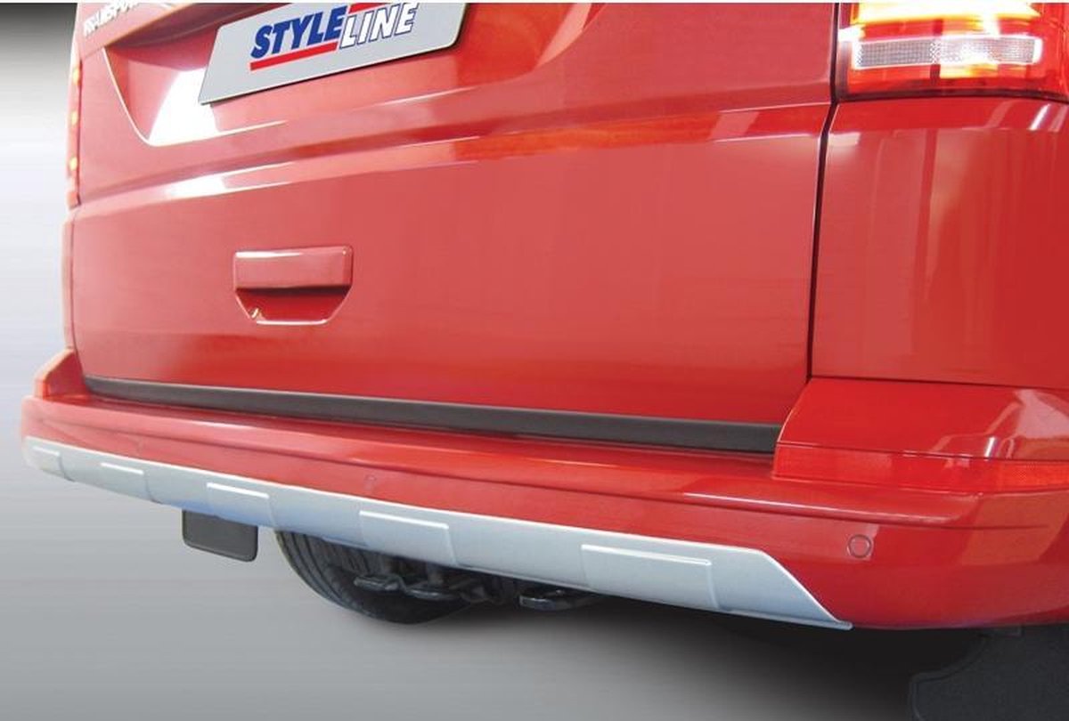 RGM Achterbumperskirt 'Skid-Plate' passend voor Volkswagen Transporter T6 2015- Zilver
