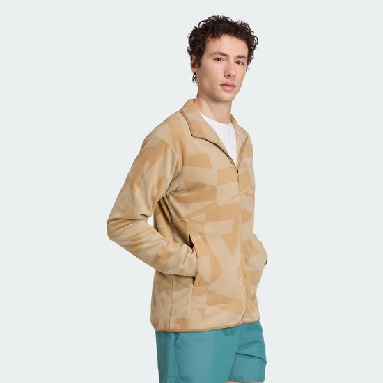 adidas TERREX Veste molleton entièrement zippée imprimée Terrex Multi - Hommes - Marron - M