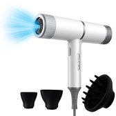 Bol.com BlowSense T-Power - Föhn met diffuser - Ionentechnologie - Stil/Krachtig/Effectief - Haardroger - Wit - 2025 model aanbieding