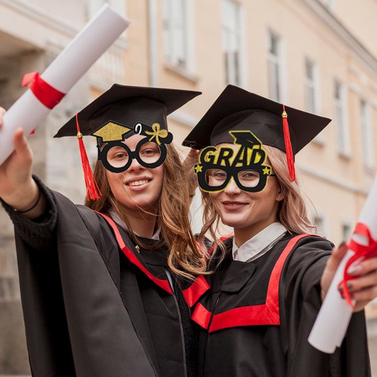 BTH - Geslaagd - Feestpakket - Photobooth Props - Versiering - Afstudeerhoed - Graduation - Foto Frame - You Did It