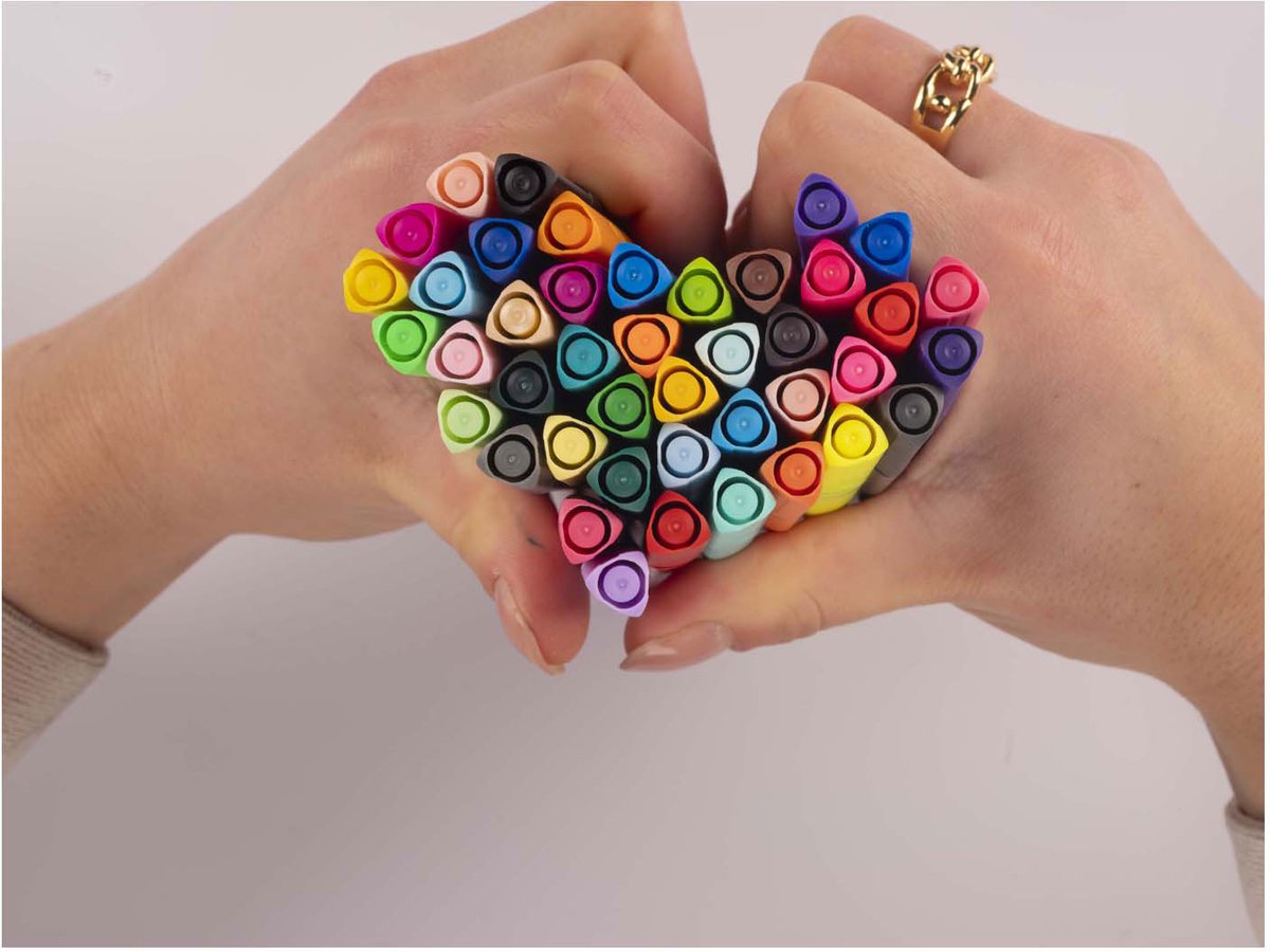 Bruynzeel Fineliner set 36 kleuren — afbeelding 7