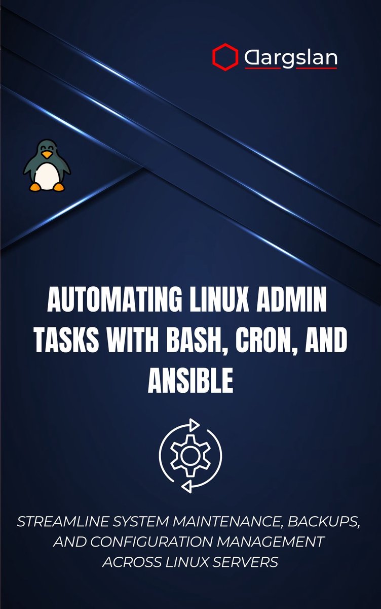 Omslag van Automating Linux Admin Tasks with Bash, Cron, and Ansible