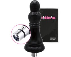 Eroticon Grote Buttplug Brent - Anal plug/Dildo 15.5cm Lang en tot 6cm dik - Opzetstuk voor Seksmachine - Accessoire - 3XLR opzetstuk