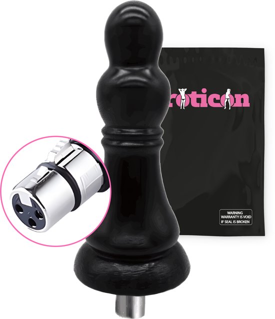 Eroticon Grote Buttplug Brent - Anal plug/Dildo 15.5cm Lang en tot 6cm dik  - Opzetstuk... | bol