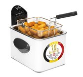 Bol.com Frifri 1905B DuoFil - Frituurpan - friteuse - 3.5 liter - koude zone - 3200 Watt - Koolstof geur- & vetfilter - 1 kg fri... aanbieding
