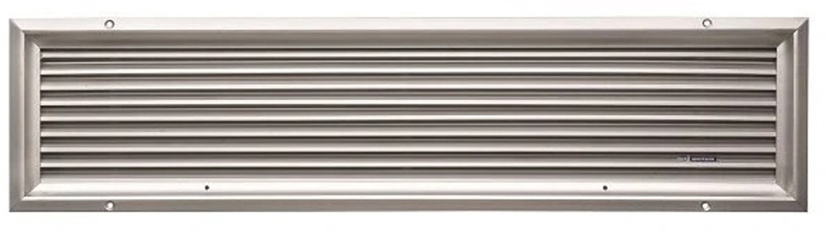 VETUS rechthoekige Ventilatiepoort 550x126mm voor 60PK Motor | ASVREC60