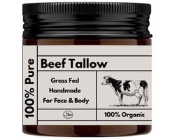 Beef Tallow - 100% PUUR - Zonder Toevoegingen- Whipped - Balm - 100% Halal - 100% Natuurlijk -…