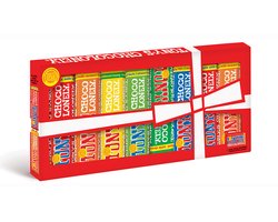 Tony's Chocolonely - Grote Proeverij - Rainbow Tasting Pack 8x - Chocolade - Relatiegeschenken - Chocoladecadeau repen