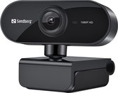 Bol.com Webcam Sandberg USB FLEX 133-97 zwart aanbieding