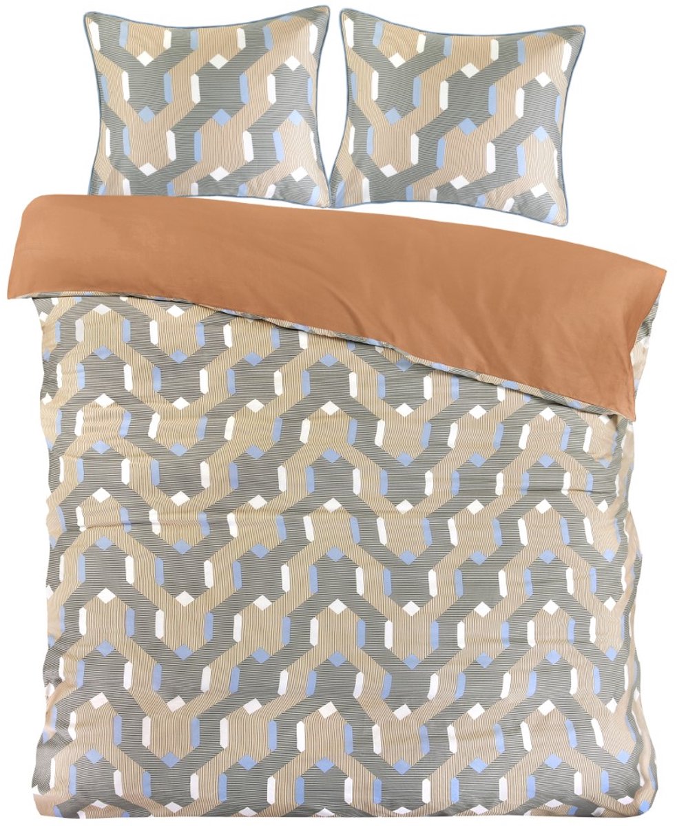 Papillon Lars Dekbedovertrek - Tweepersoons - 200x200/220 cm