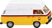 Wiking 029410 H0 Voiture Volkswagen T3 fourgon toit surélevé « PTT »