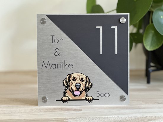 Assemblez votre propre plaque signalétique pour chien