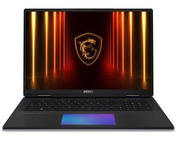 MSI Gaming Laptop Titan 18 HX AI A2XWJG-492NL - - Core Ultra 9 - RTX 5090 - 64GB/6 TB - 120 Hz -