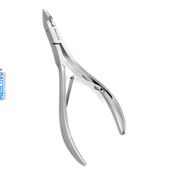 MEDLUXY® - Pince à cuticules (coupe-cuticules) - 10 cm - 5 mm - MP0171 (coupe-cuticules, élimination des cuticules)