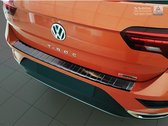 Avisa Zwart RVS Achterbumperprotector passend voor Volkswagen T-Roc 11/2017- 'Ribs'