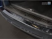 Avisa Zwart RVS Achterbumperprotector passend voor BMW 5-Serie G31 Touring 2016- 'Ribs'