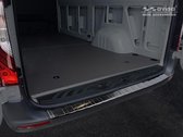 Avisa Zwart RVS Achterbumperprotector passend voor Mercedes Sprinter III 2018- 'Ribs'