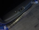 Avisa Zwart RVS Achterbumperprotector passend voor Ford Tourneo Courier/Transit Courier 2014- 'Ribs'