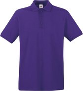 Fruit of the Loom Premium Polo Shirt Paars XL