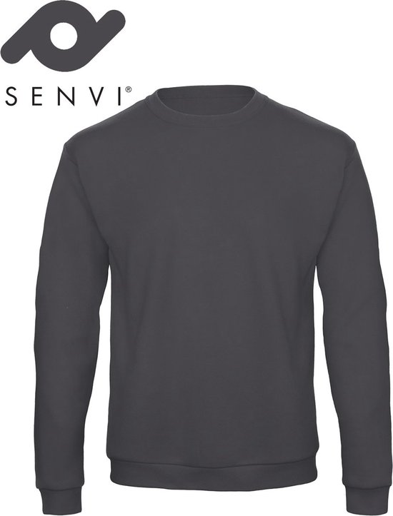 Foto: Senvi basic sweater kleur anthracite maat xxl 