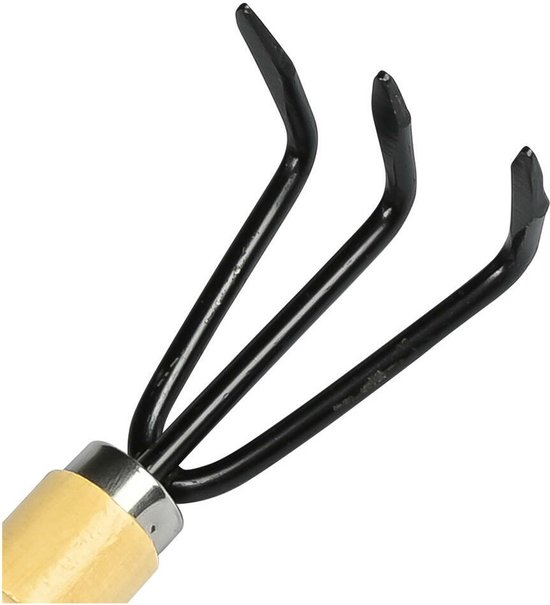Benson Mini tuingereedschap set - 2-delig - houten handvat - compact formaat van Benson — afbeelding 3