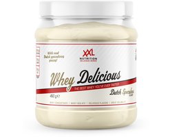 XXL Nutrition - Whey Delicious - 80% Eiwit - Speculaas - Wei Eiwitpoeder met BCAA & Glutamine, Proteine Poeder, Eiwit shake, Whey Protein - Diverse Smaken - 450 gram (15 shakes)